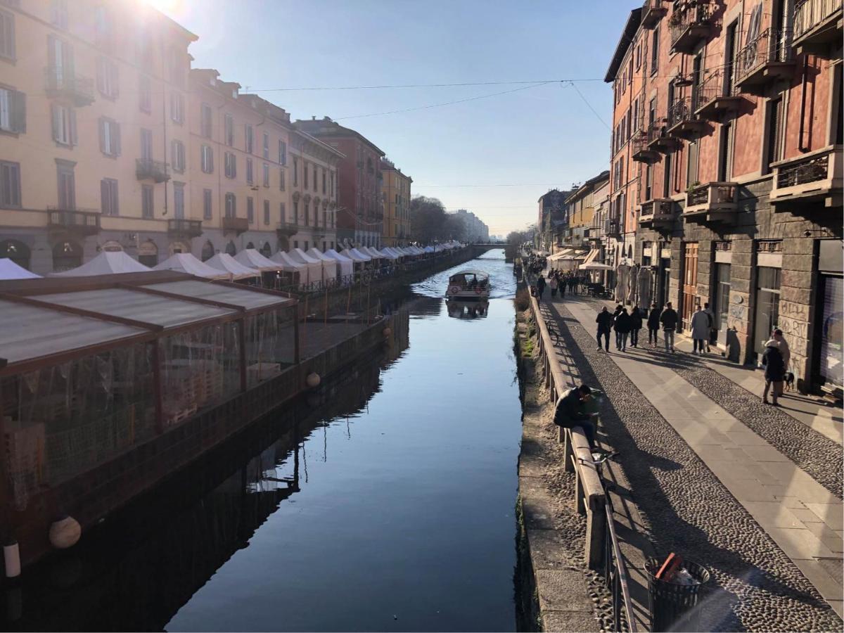 Appartamento Navigli Milano Exteriör bild