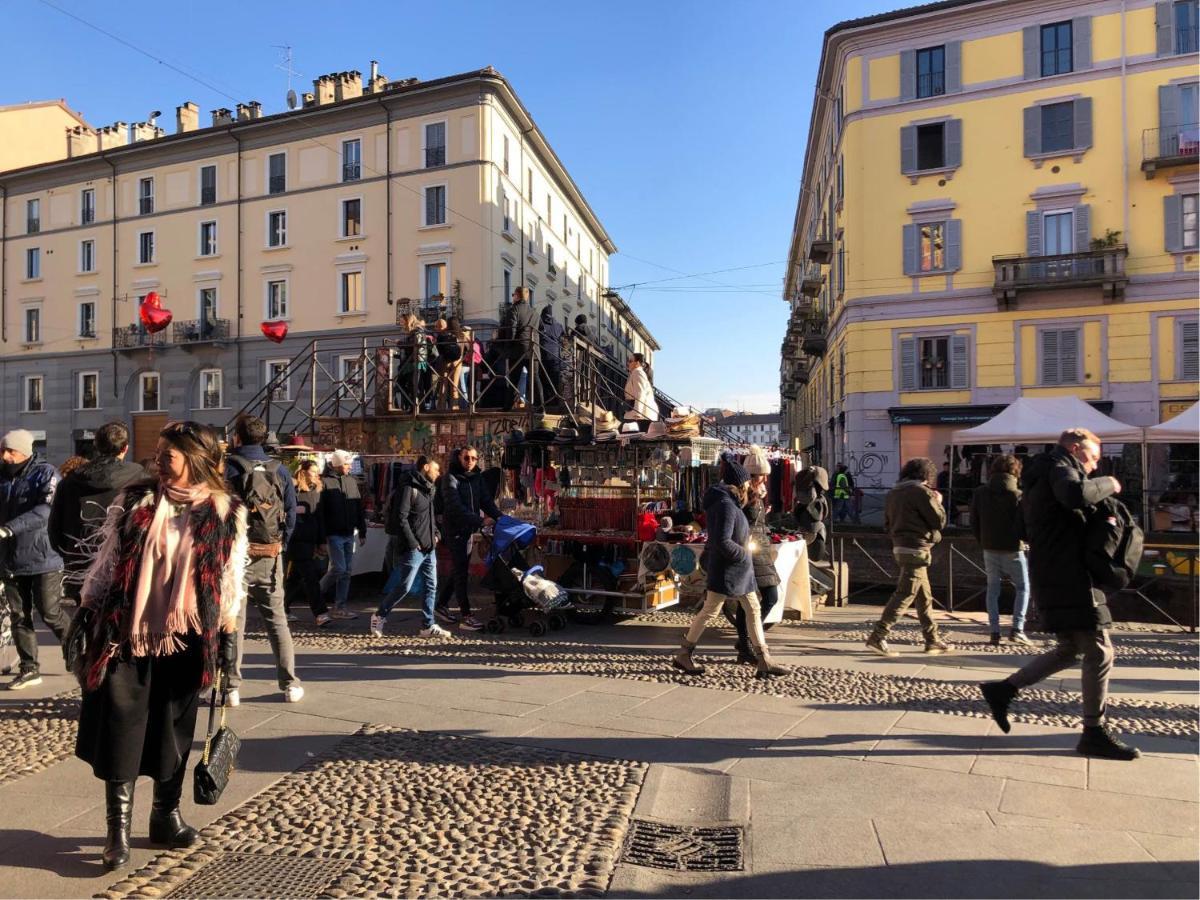 Appartamento Navigli Milano Exteriör bild