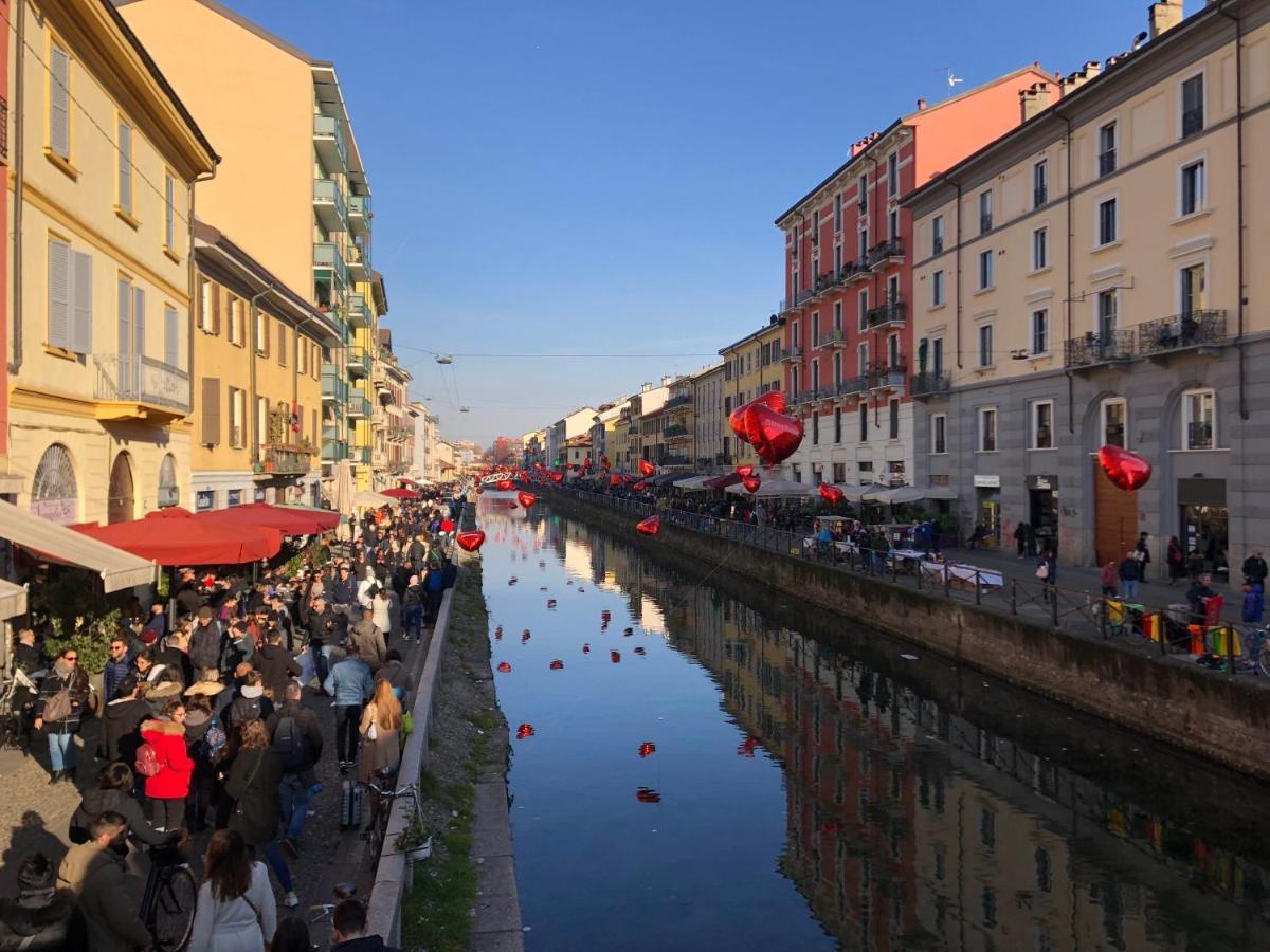 Appartamento Navigli Milano Exteriör bild