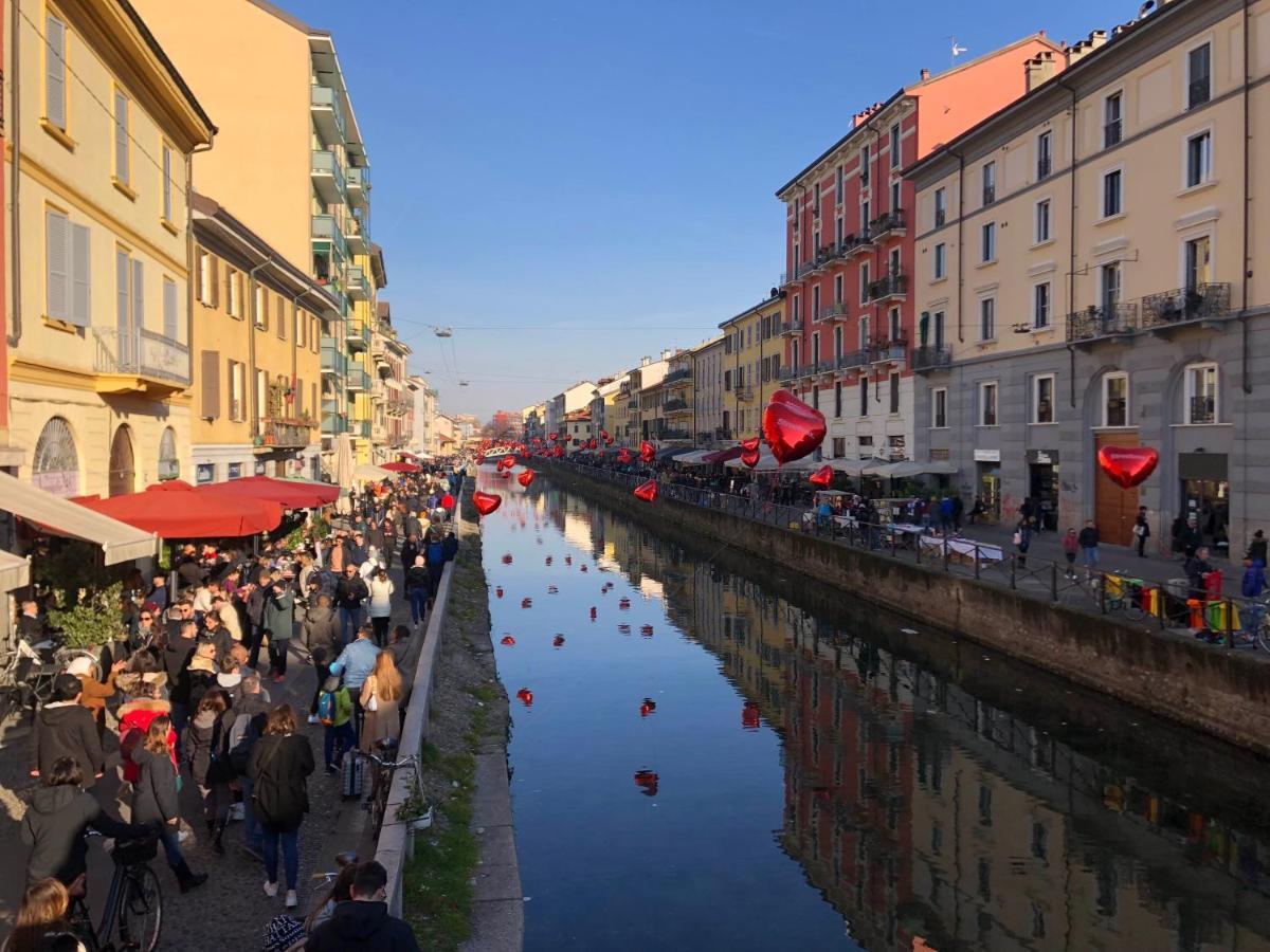 Appartamento Navigli Milano Exteriör bild